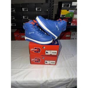 Patrick Ewing 33 Orion Strap size 3.5 White/Royal/Orange